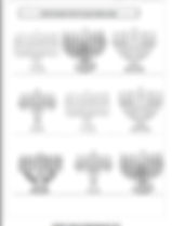 hanukkah worksheets for kindergarten