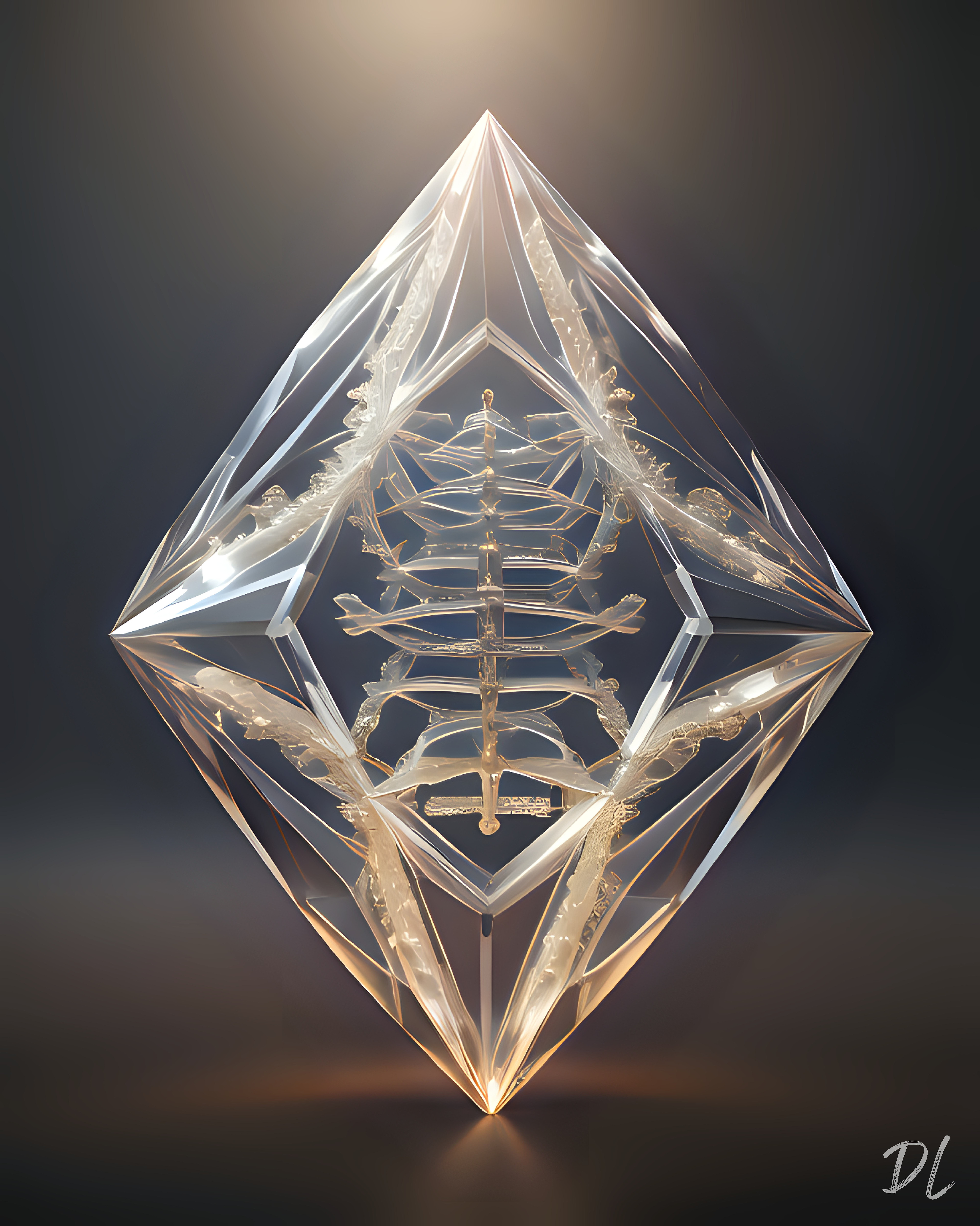 Diamond DNA Activation (Art Print)