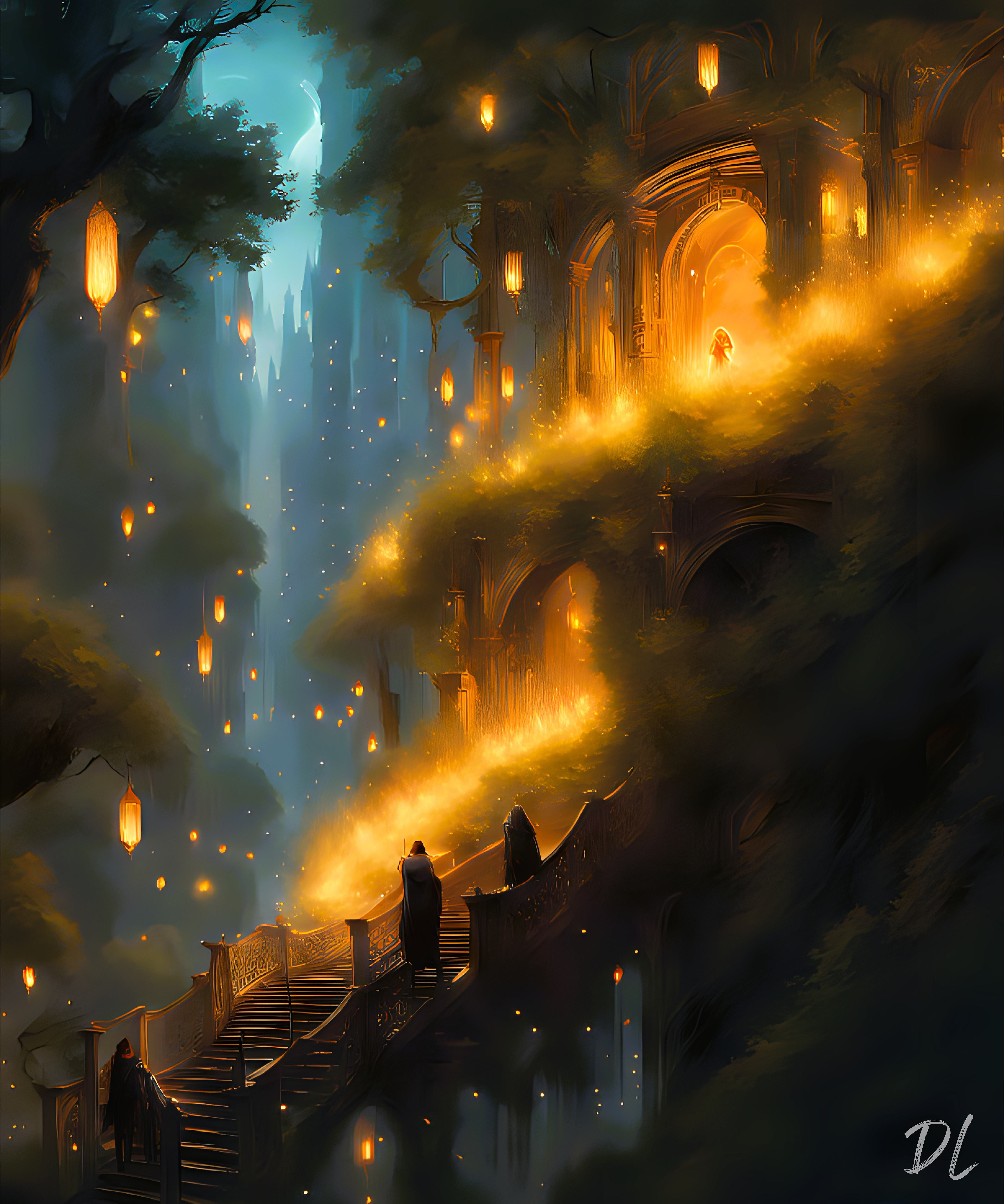 Inner Earth Sanctuary (Art Print)