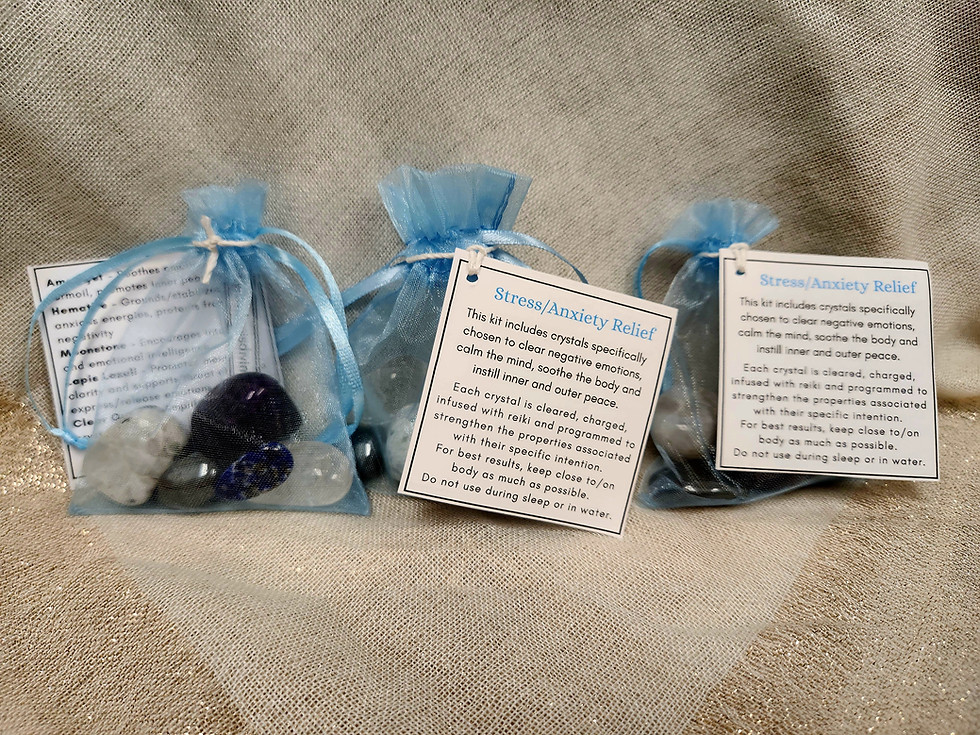 Thumbnail: Stress and Anxiety Relief Crystal Kit