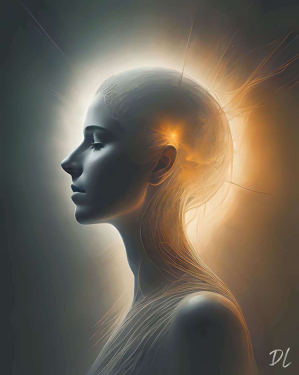 Temporal Lobe Activation (Art Print)