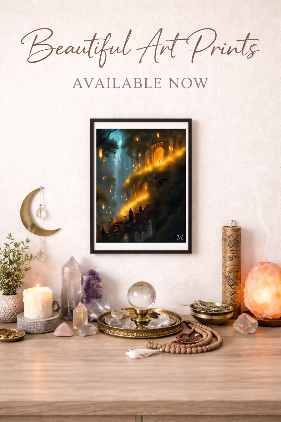 Thumbnail: Inner Earth Sanctuary (Art Print)
