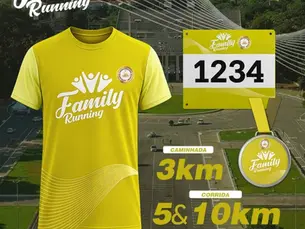 CORRIDA FAMILY RUNNING UNE ESPORTE E INCLUSÃO NO PACAEMBU NO DIA 12 DE JULHO. INSCRIÇÕES ABREM DIA 26/06.