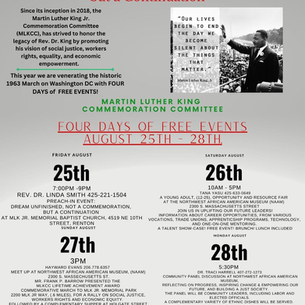 Dream Unfinished: Not a Commemoration, But a Continuation