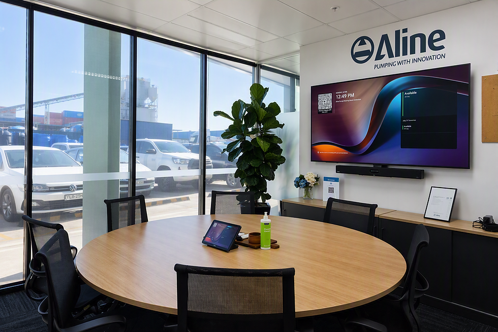 From Meeting Room Frustration to Effortless Collaboration: How Sydney AV Technologies Helped Aline Pumps