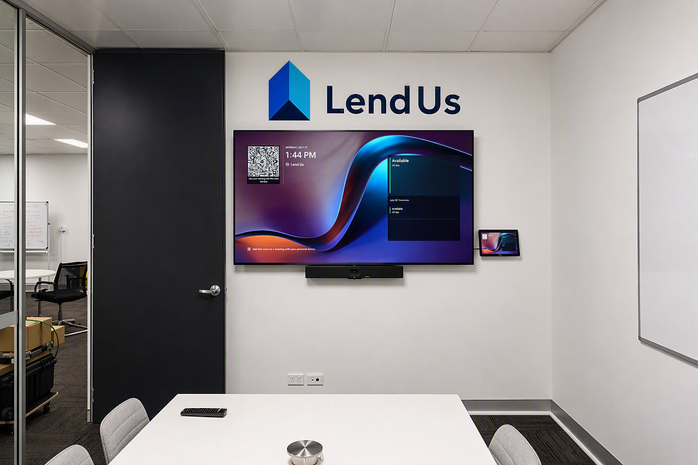 Lendus Meeting Room Installation | Samsung and Yealink A50