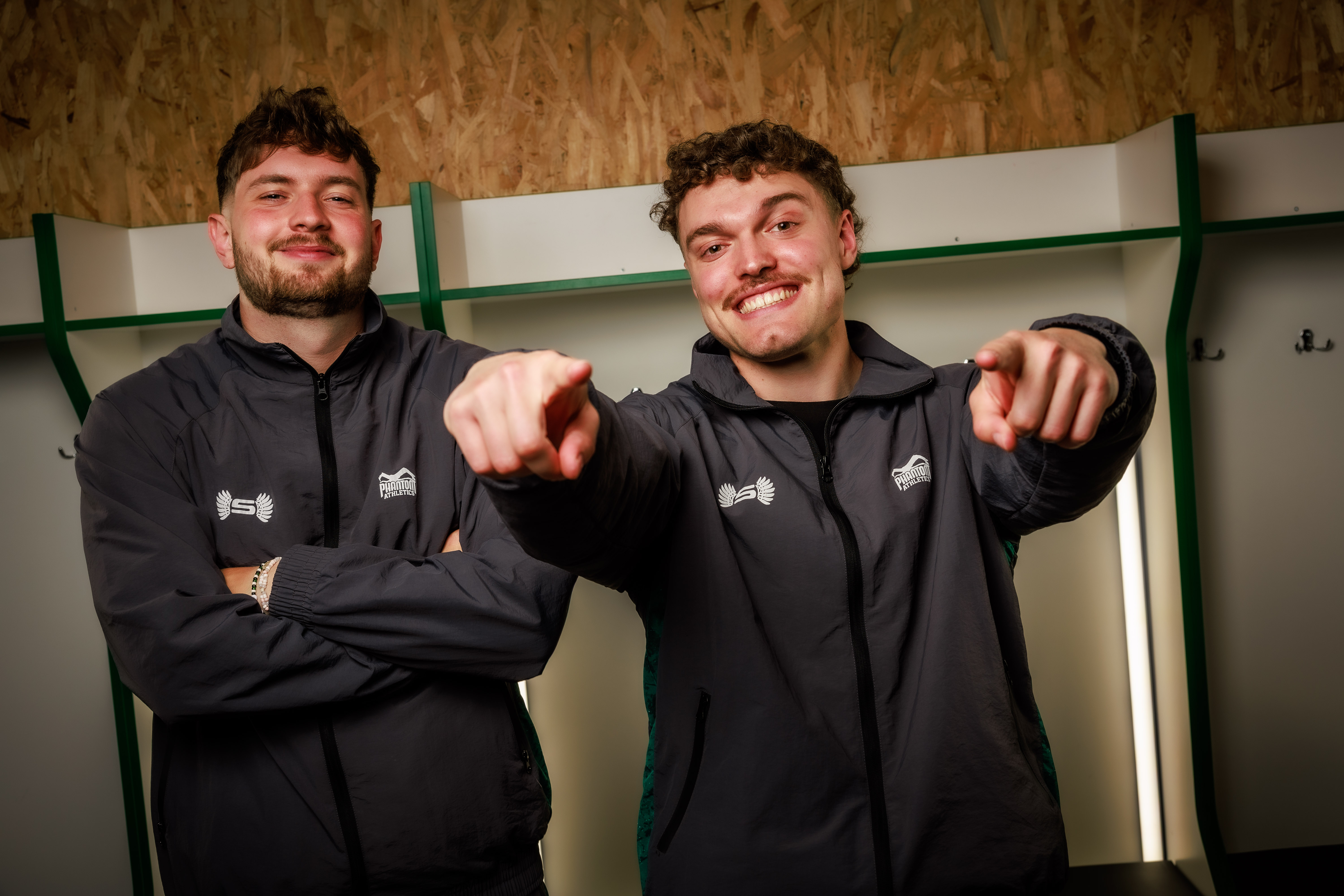 Spieler der Ducks im Teamwear 2025