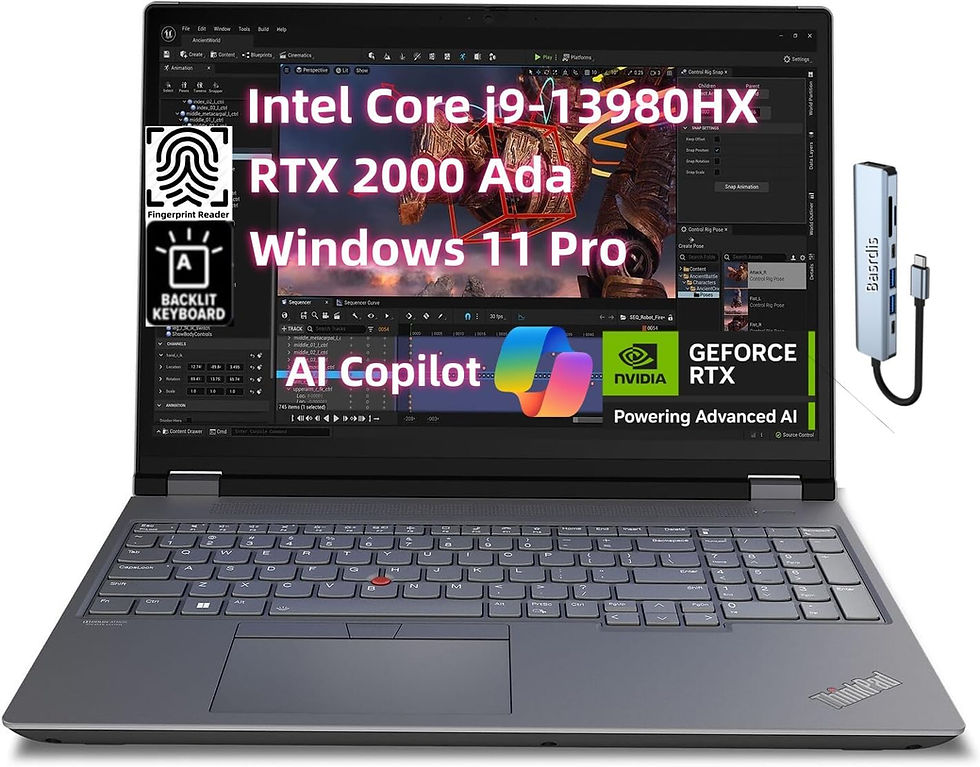 Miniature : NewLenovo ThinkPad P16 Gen 2 Mobile Workstation (16" FHD+ IPS, Anti-Glare, Inte