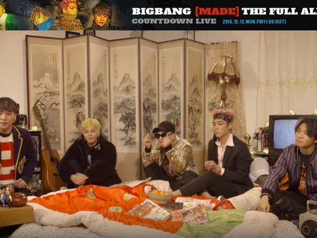 2016년 12월 12일 V LIVE BIGBANG [MADE THE FULL ALBUM] COUNTDOWN LIVE