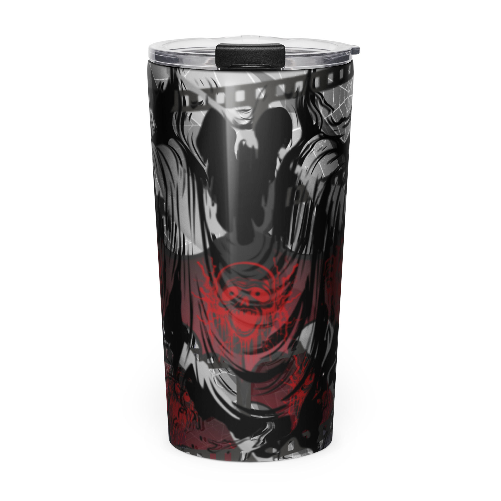 Monster Mash: Tapered stainless steel tumbler