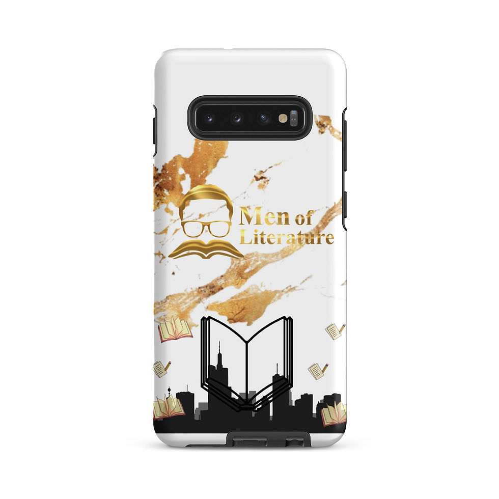 Thumbnail: Tough case for Samsung® - Men Of Literature w/ Gold Accent