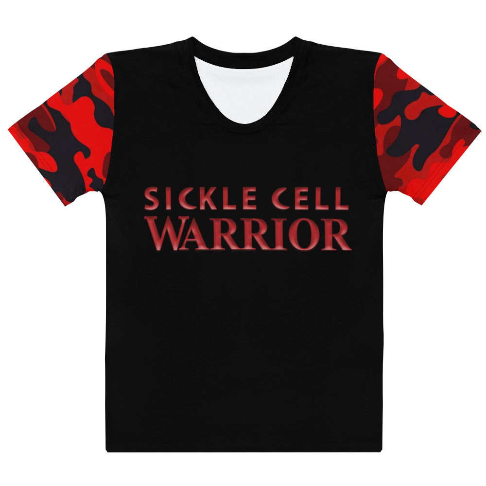 Women's Black Sickle Cell T-shirt 