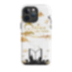 Thumbnail: MagSafe® tough case for iPhone® - Men Of Literature w/ Gold Accent
