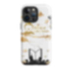 Thumbnail: MagSafe® tough case for iPhone® - Men Of Literature w/ Gold Accent
