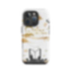 Thumbnail: MagSafe® tough case for iPhone® - Men Of Literature w/ Gold Accent