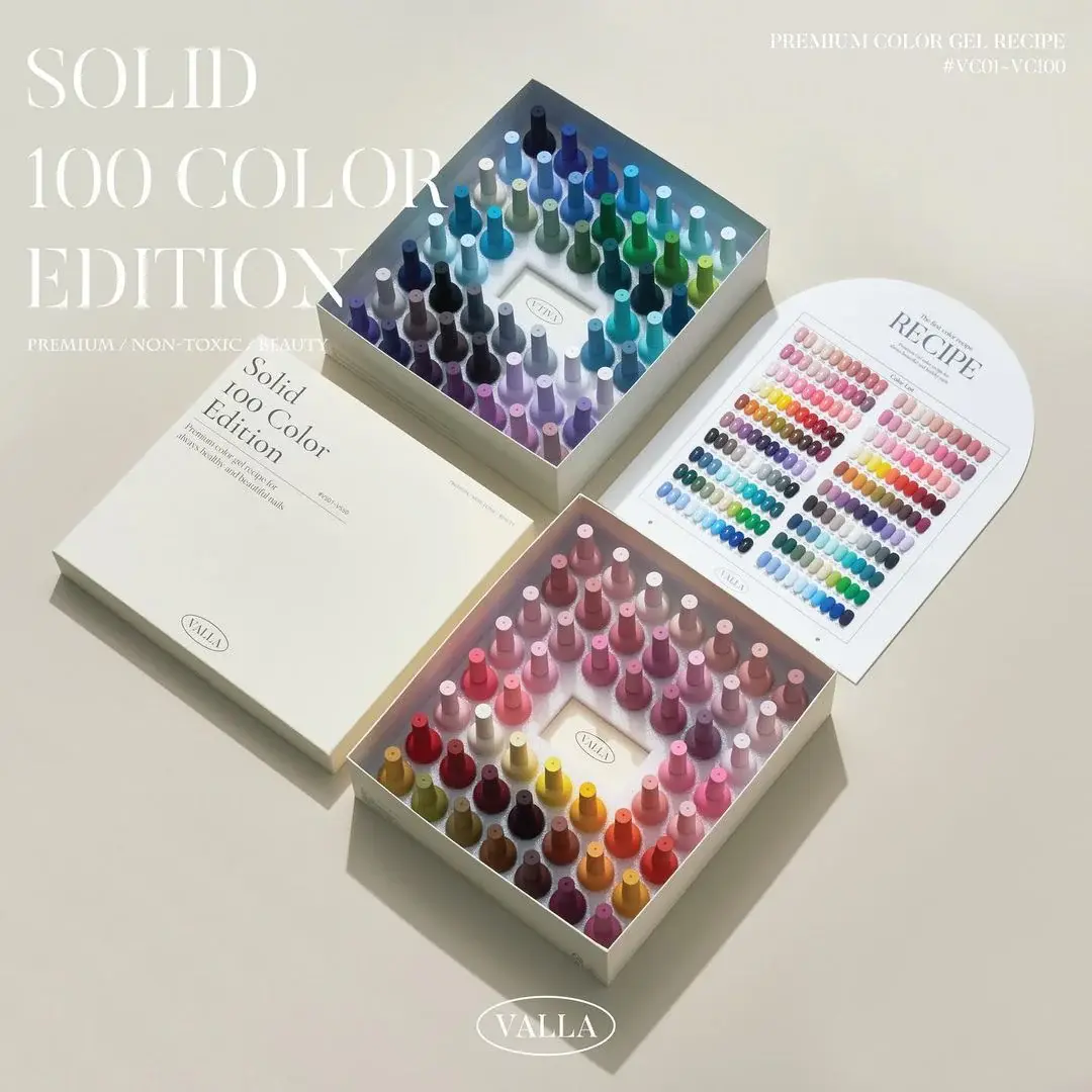 VALLA Solid 100 Non-Wipe Color Collection (Single Gels)