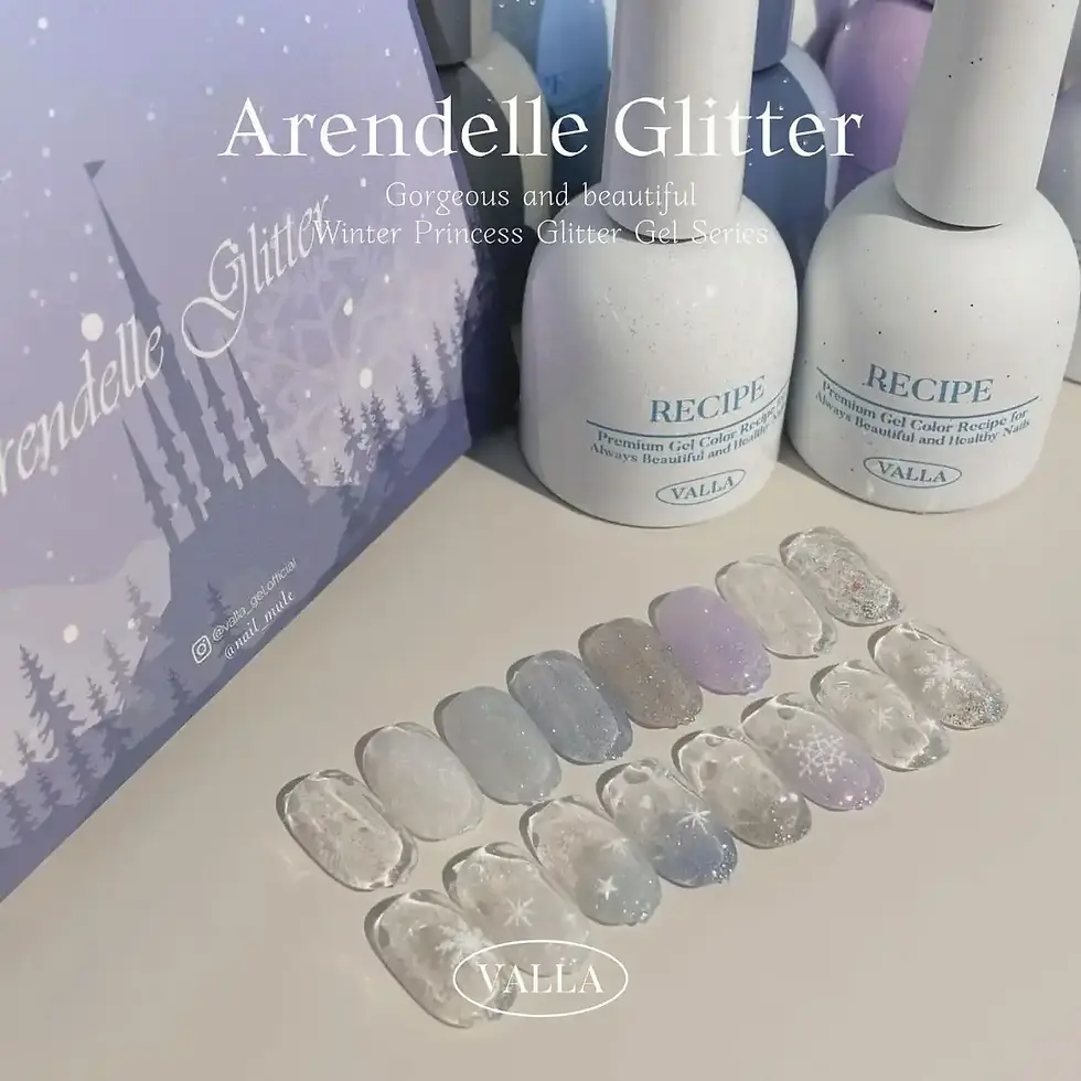 Miniatyrbild: VALLA Arendelle Glitter Collection