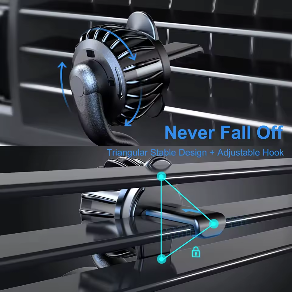 Miniatura: Strong Magnetic 360° Rotation Mag Safe Air Vent Car Mount Dashboard Phone Holder