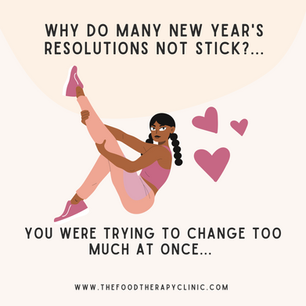 Why didn't my New Year's Resolution last?