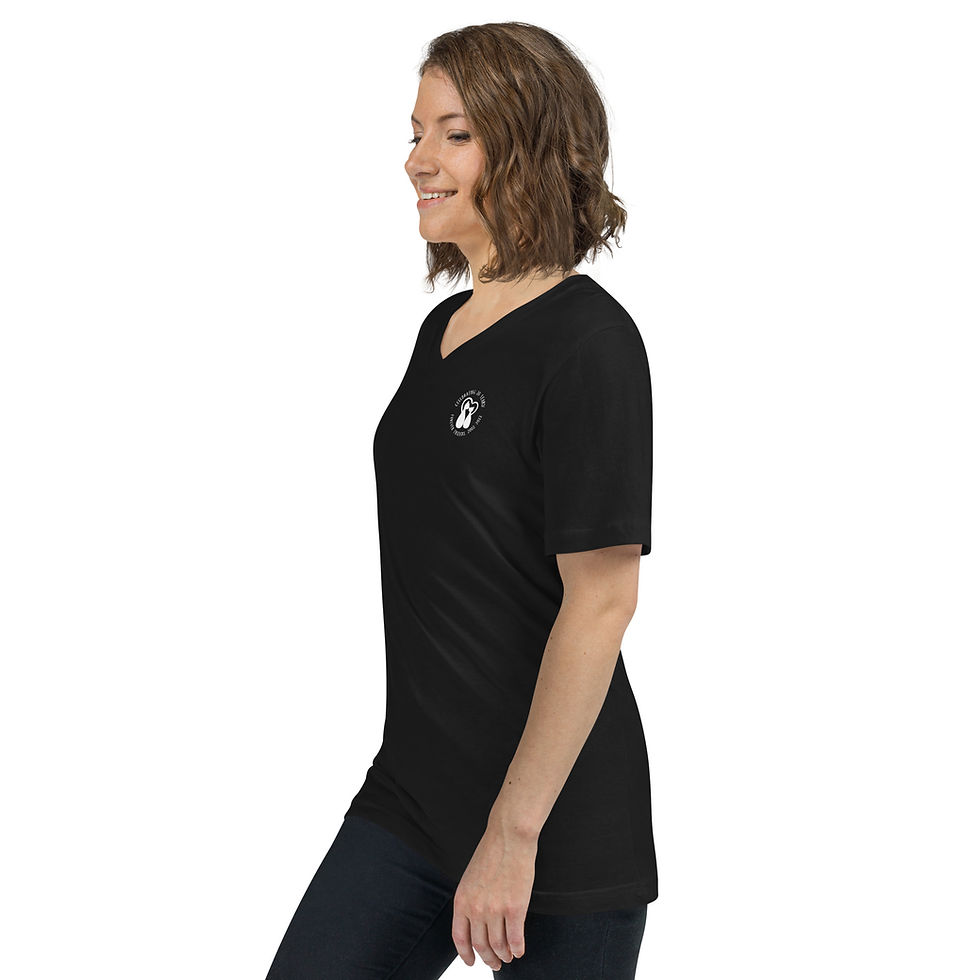 Thumbnail: Unisex Short Sleeve V-Neck T-Shirt