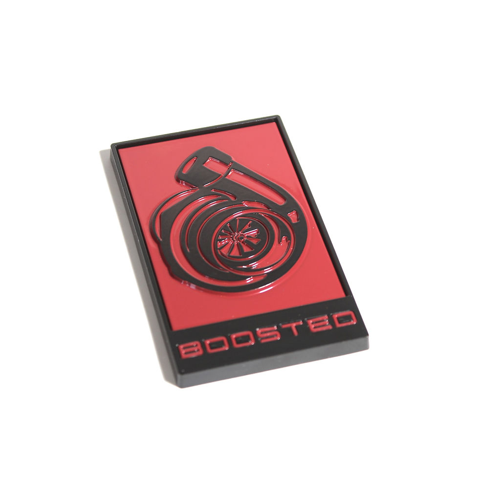 Thumbnail: GT350R Style - "Boosted" Turbo Emblem - Version 2