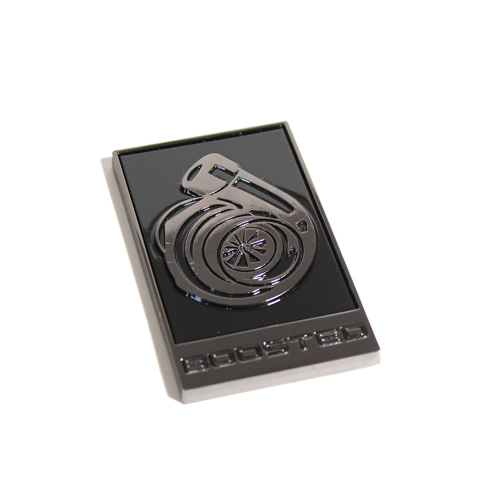 Thumbnail: GT350R Style - "Boosted" Turbo Emblem - Version 2