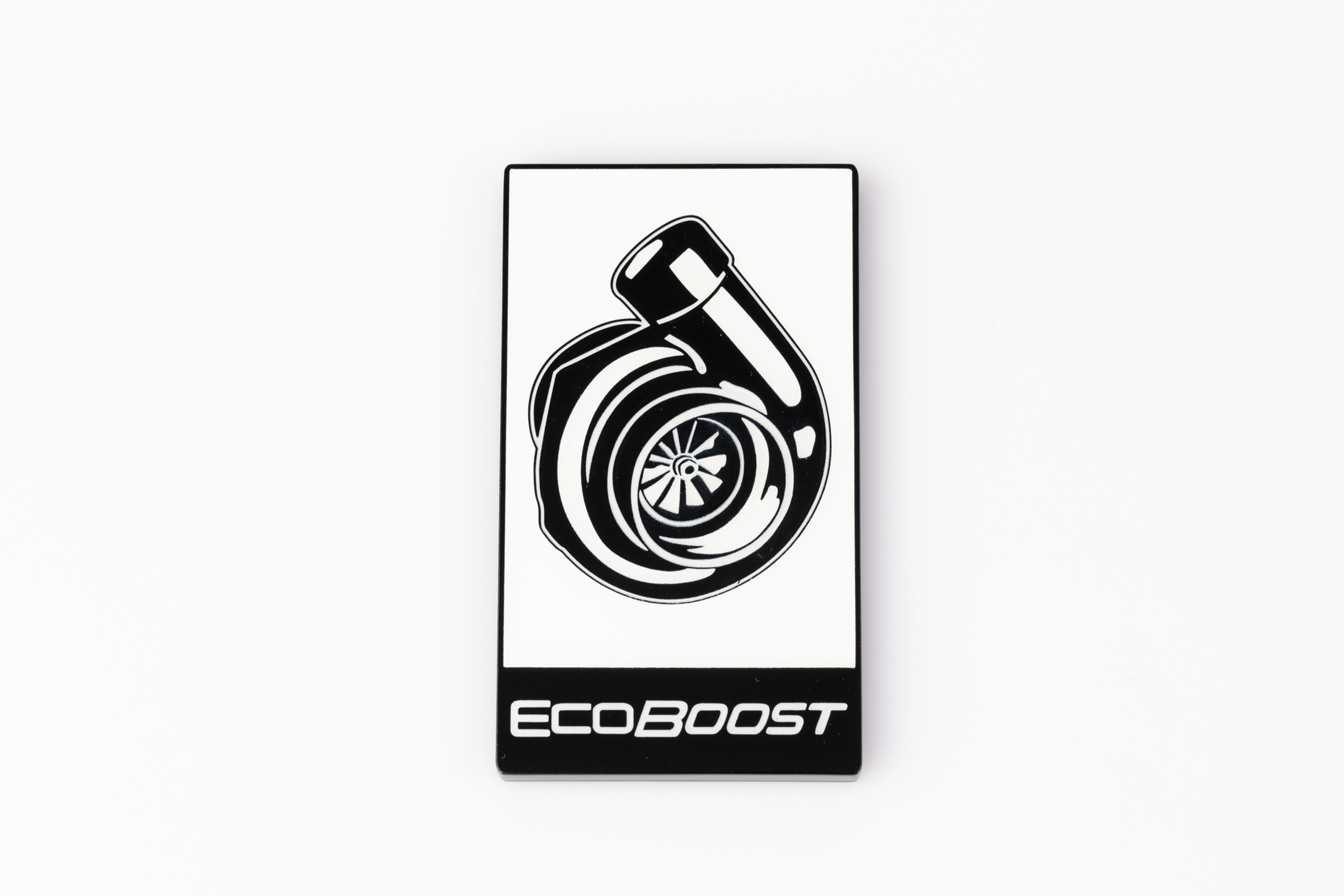 GT350R Style - "EcoBoost" Turbo Emblem