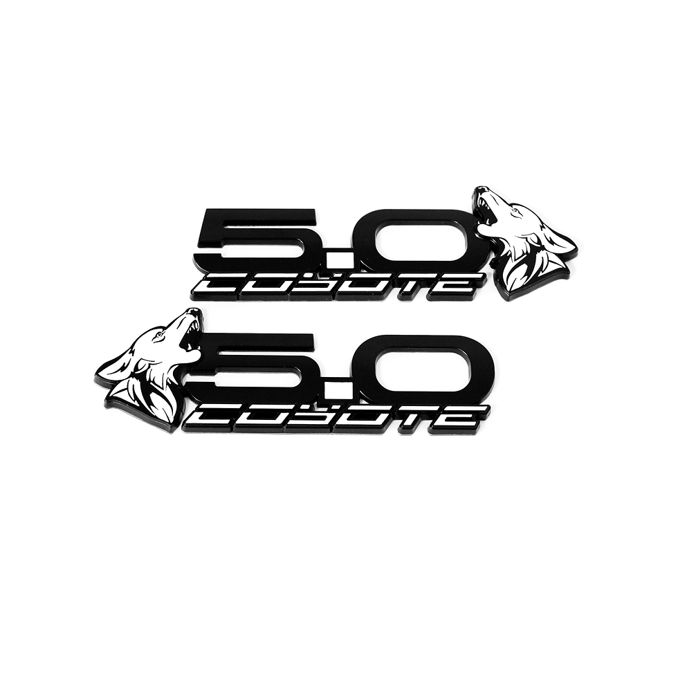 Thumbnail: V4 Coyote "5.0" Fender Badges (Pair) - S550 Style