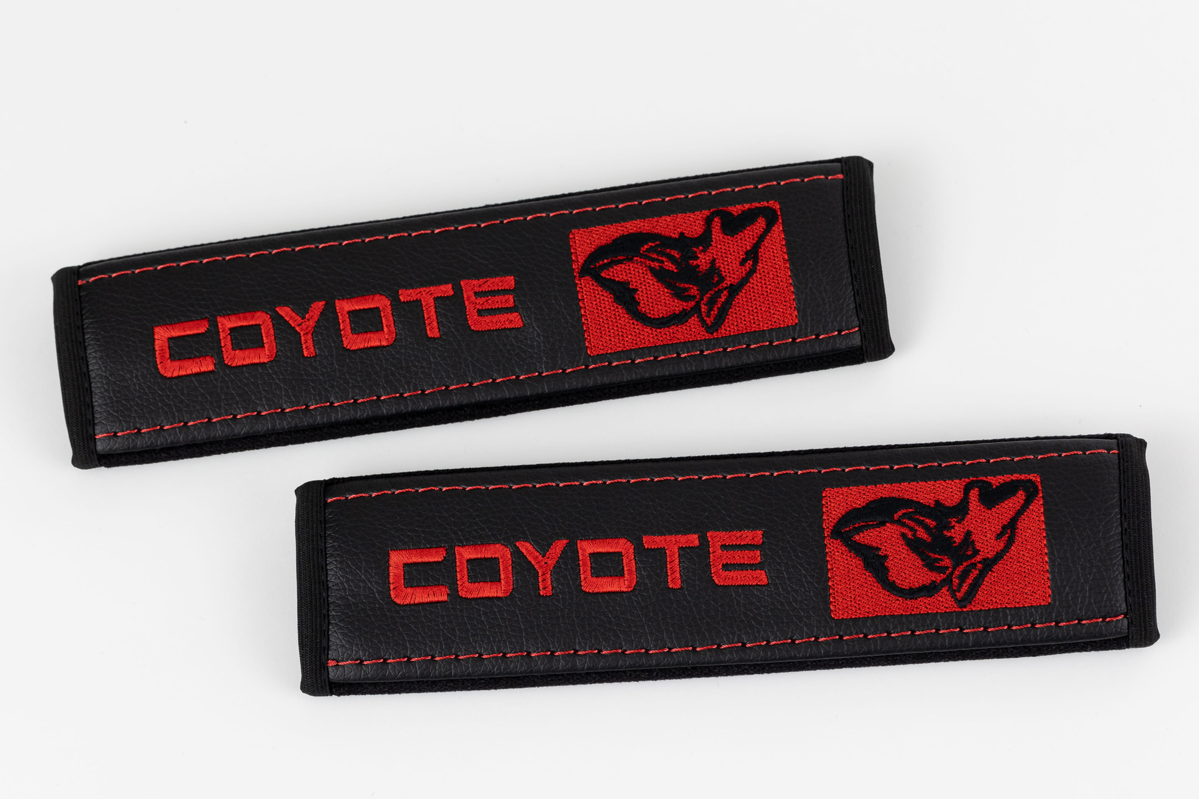 Coyote Seat Belt Covers - Set of 2