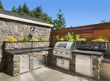 outdoors kitchens