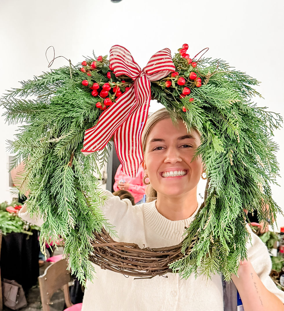 Public Event - Holiday Wreath Making at Bottle & Bean