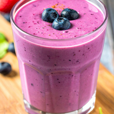 Vanilla Berry Protein Smoothie