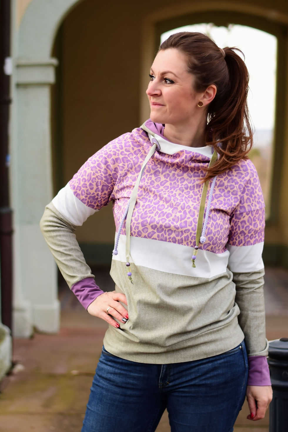 Miniaturbild: French Terry Geo Leo Lining "Soft"