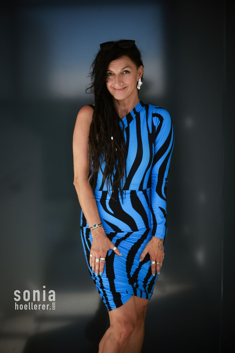 Miniaturbild: Jersey Go Wild Zebra "blue"