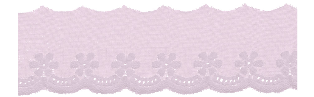 Festonspitze 30mm, flieder