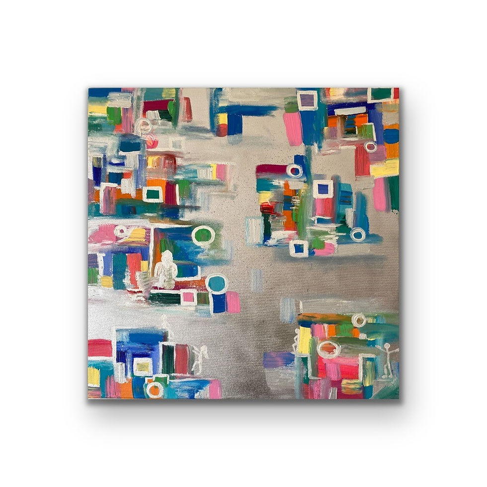 Miniaturbild: Nun schau -   2021  -  60x60cm