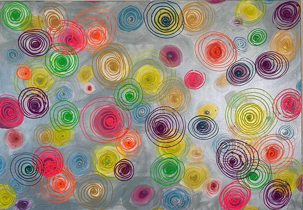 Spinning top - 2021 - 70x100cm