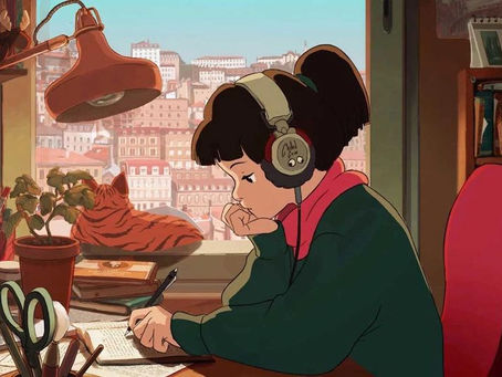 Dolly nghe gì khi làm việc - học tập ?