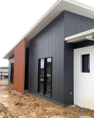 new house build exterior house painting gold coast