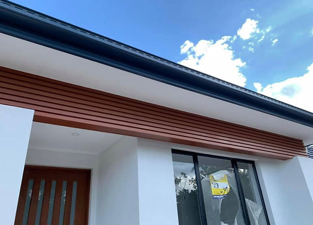 exterior painters gold coast - eaves detail