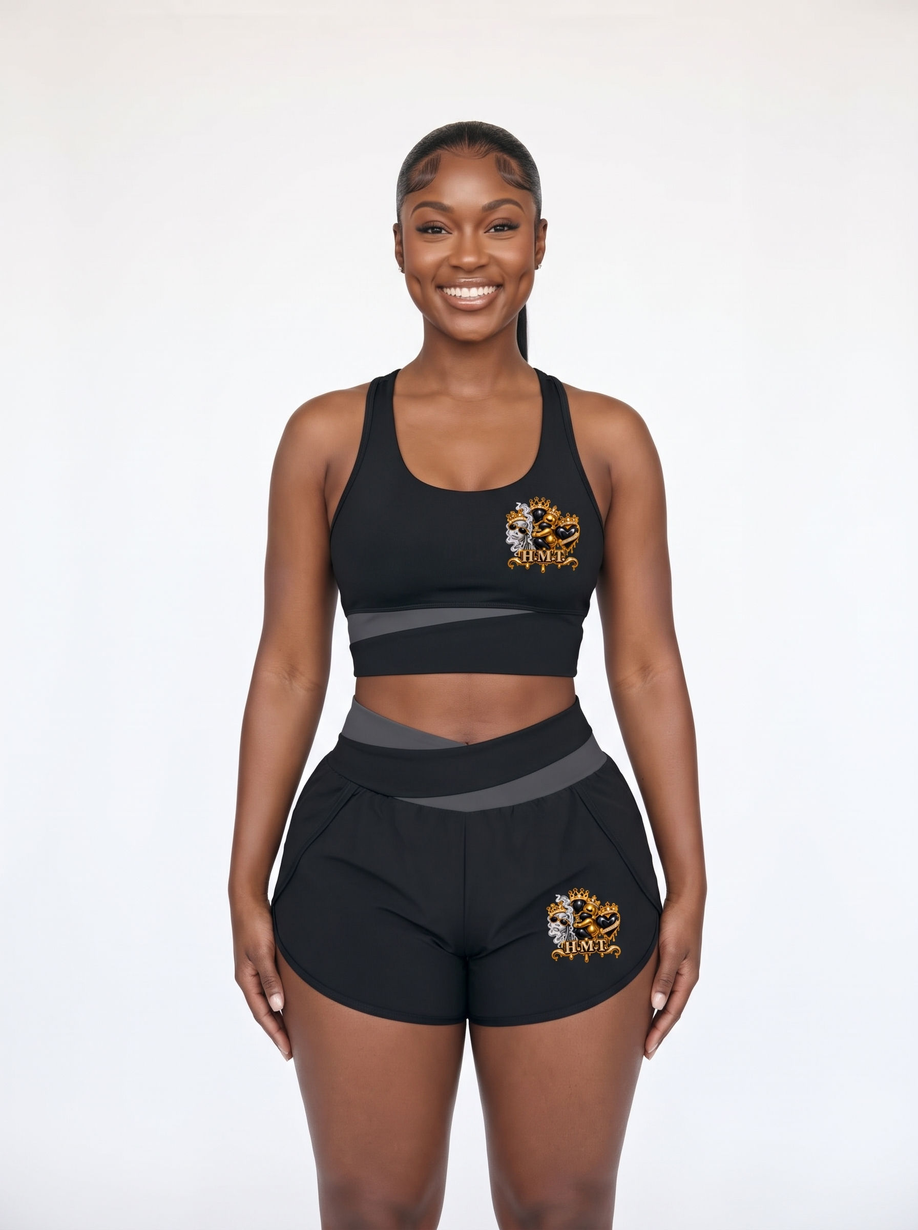 Athletic Panelled Shorts