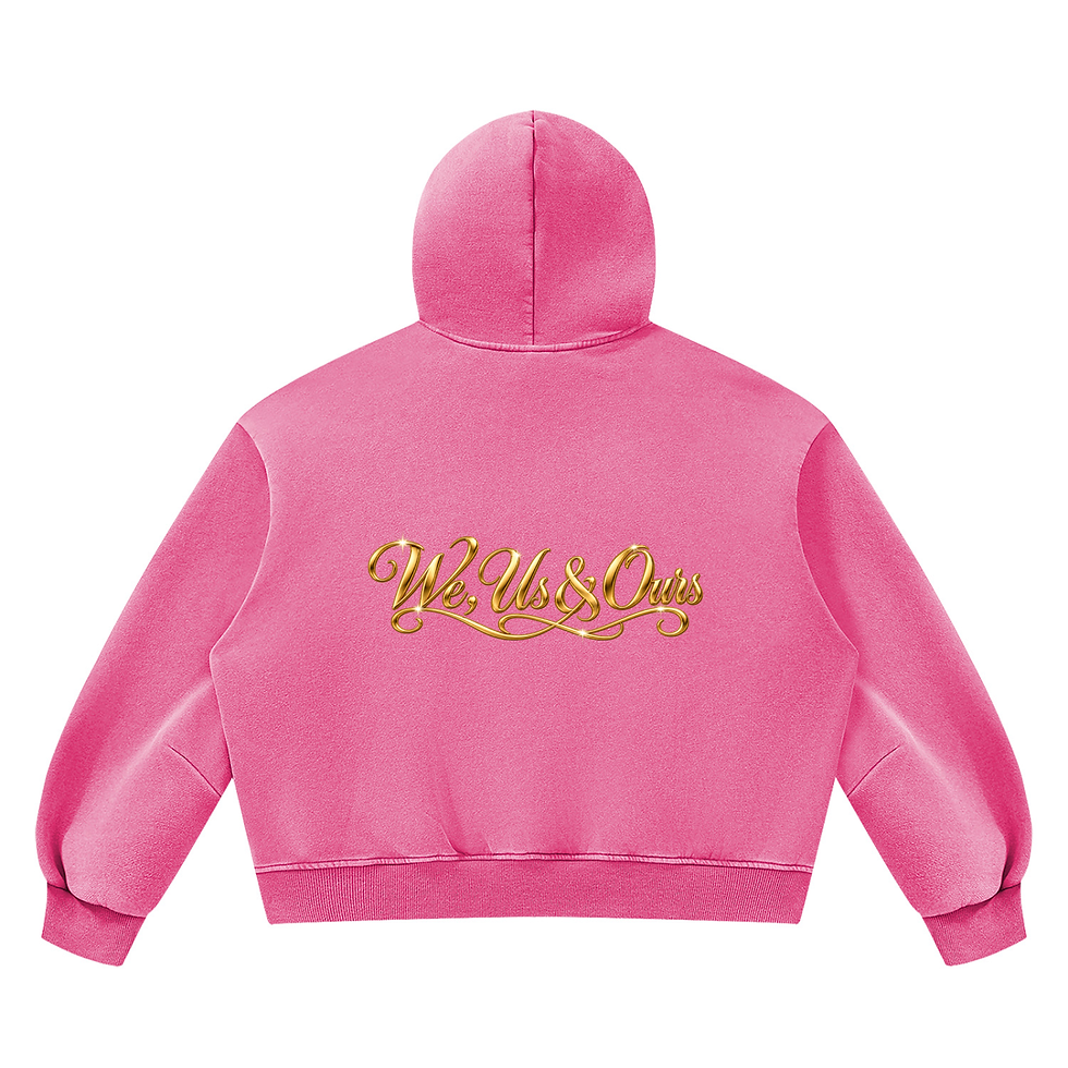 Thumbnail: Unisex Vintage Wash Boxy Fleece Hoodie