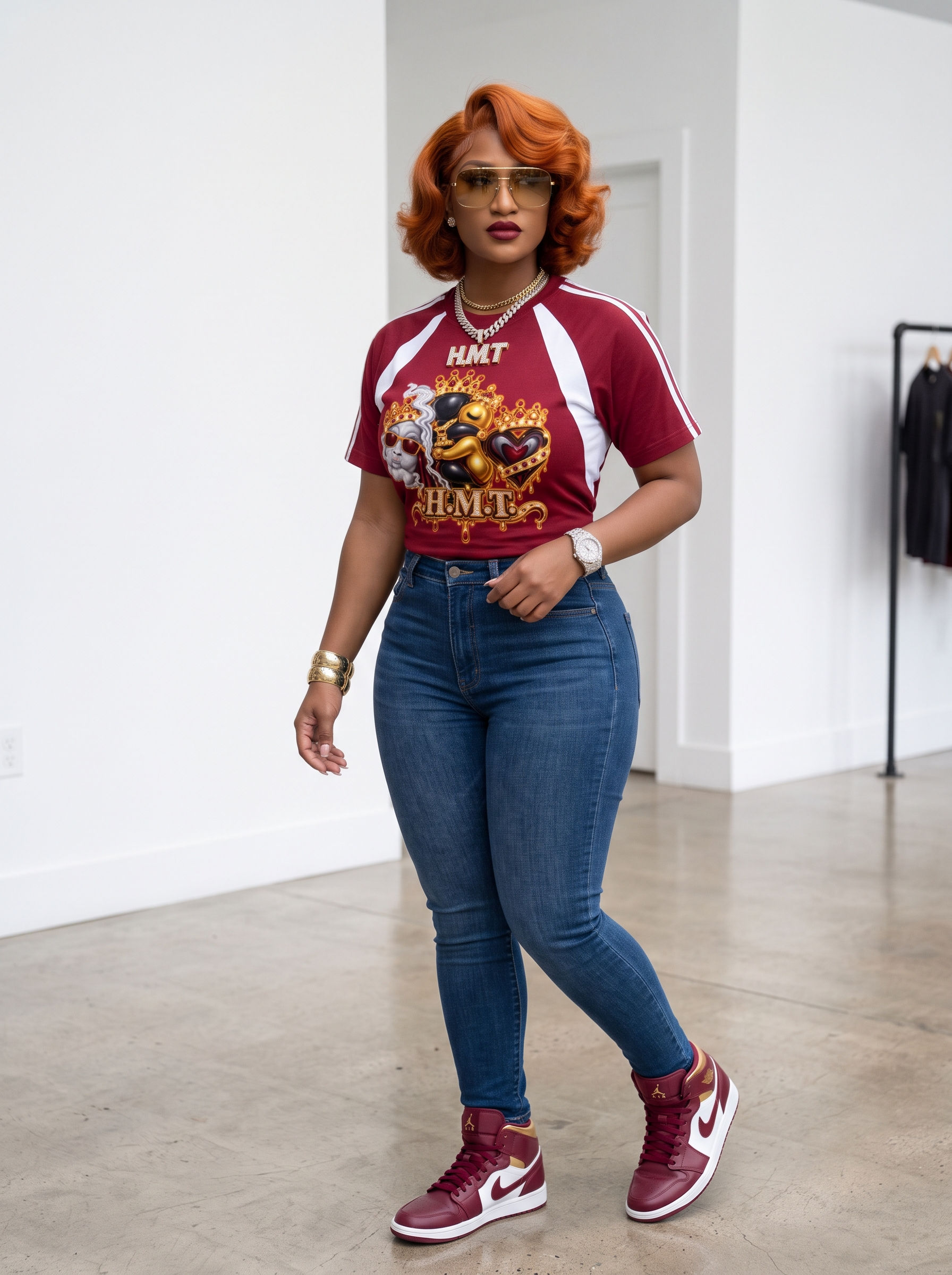 Unisex Raglan Color Block T-Shirt