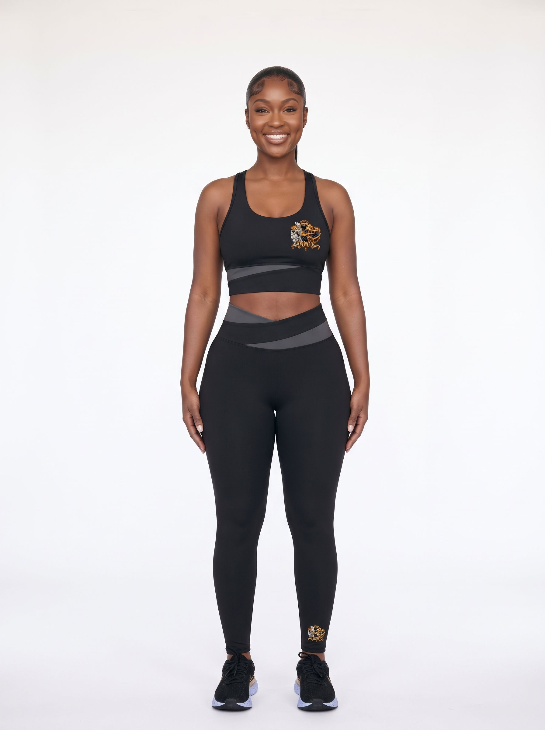Color Block Yoga Leggings