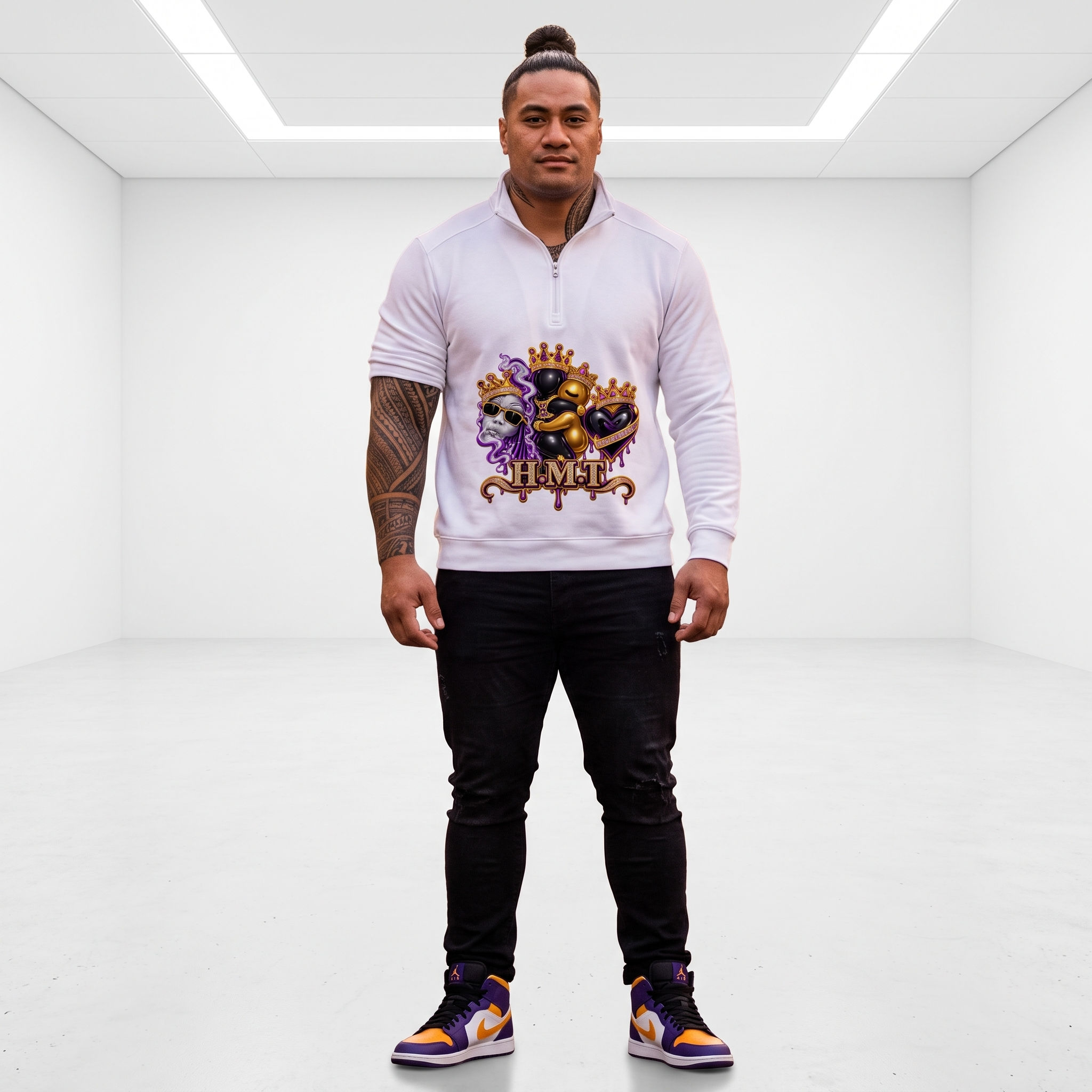 Men's Quarter Zip Sweatshirt