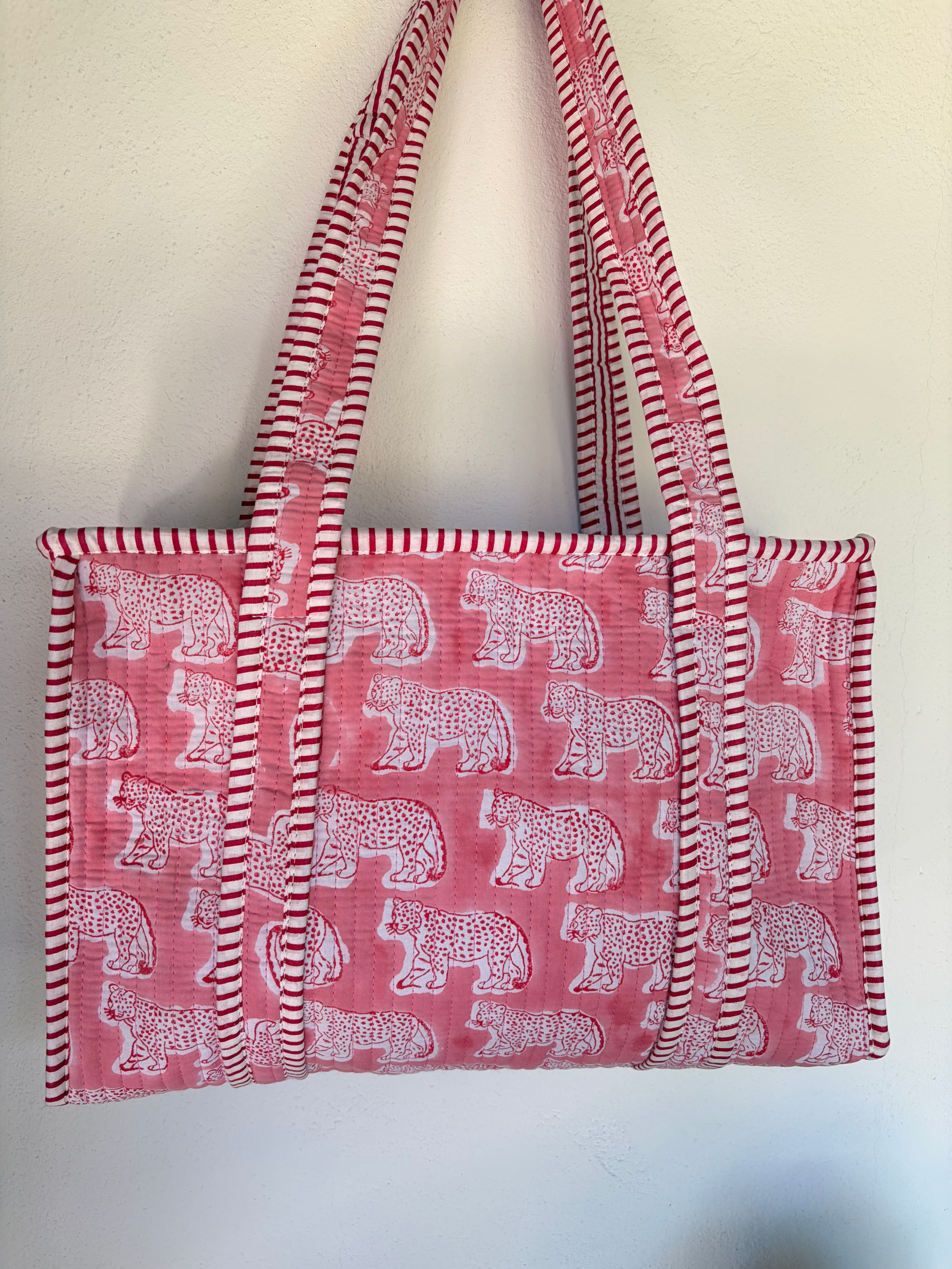 Tote bag ‘Pink panter’- roze