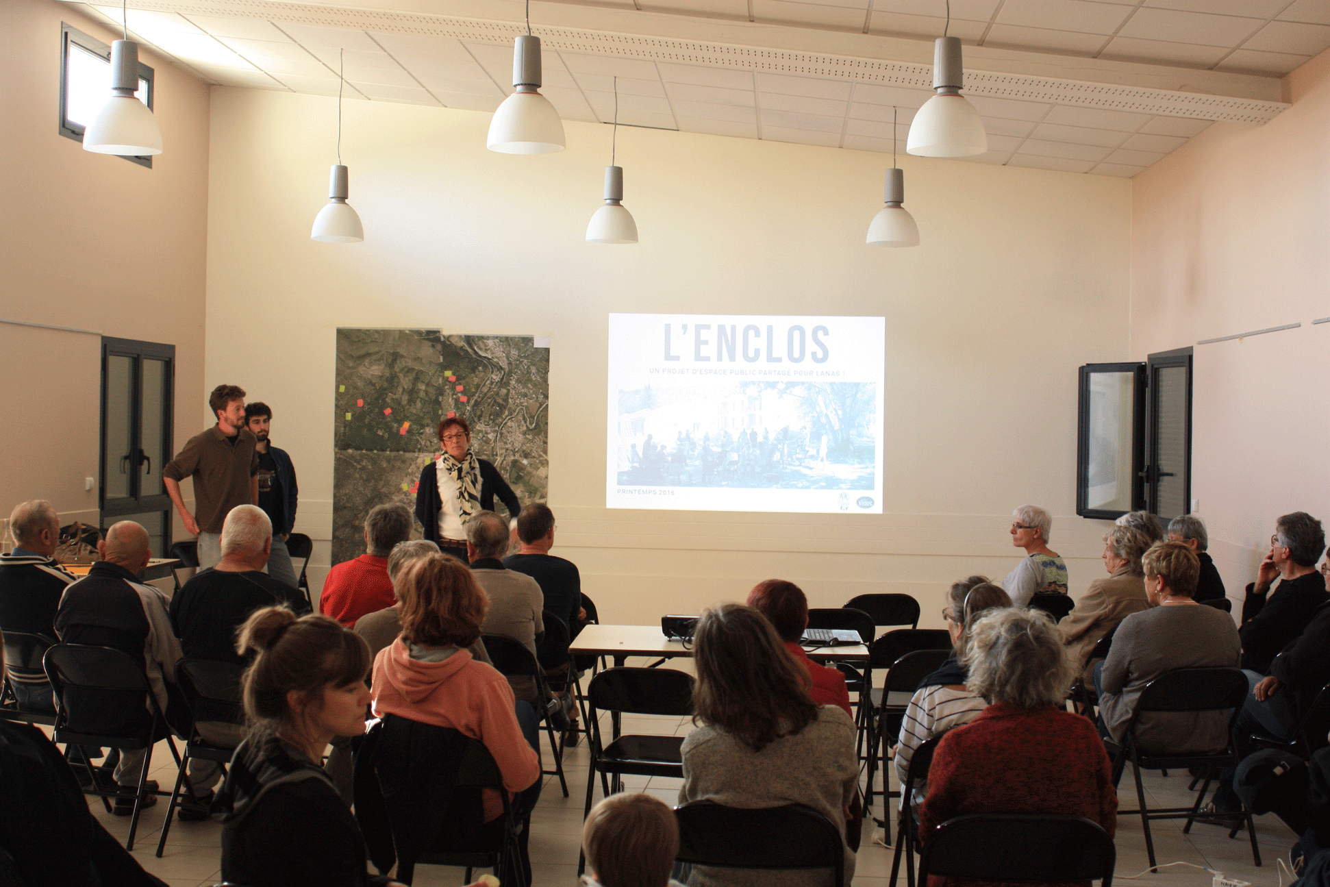 Soirée de lancement pour la reprise des ateliers de l'Enclos en 2016