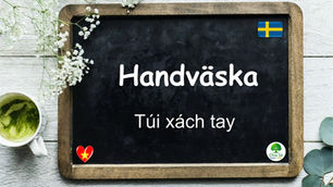 Mỗi ngày một từ: Handväska