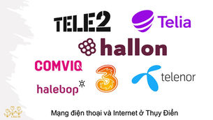 Các nhà mạng di động và Internet tại Thụy Điển