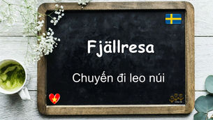 Mỗi ngày một từ - Fjällresa